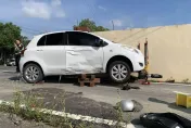 快訊/雲林奪命車禍！莿桐國中附近汽機車碰撞　騎士卡車底OHCA