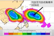 預估颱風「生成機率5至6成」　賈新興：7/23晚外圍環流恐影響台灣