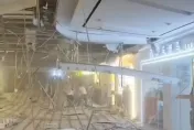 影/驚魂一刻！商場「天花板突坍塌」禍及室內遊樂園　6人受傷包括兒童