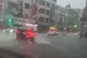 快訊/台南重災區「豪雨下到晚上」！6縣市狂風驟雨伴雷擊