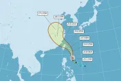 中颱凱米暴風圈7/25罩全台！東北角成「搖滾區」　台北市影響機率達99％