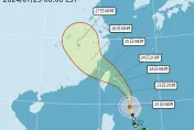 快訊/中颱凱米7級暴風圈估7/24觸陸　北北基桃颱風假今晚8時公布