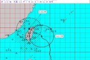 凱米颱風「巨龍擺尾800公里」！登陸前恐打轉　風雨影響時間變長