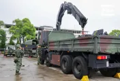 因應凱米颱風威脅　第6軍團災防兵力機具整備完成