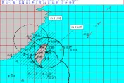 強颱凱米將通過台灣「今夜到明晨」影響最劇　颱風恐開始擺盪或原地打轉
