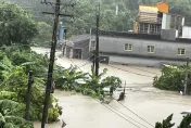 凱米挾驚人雨量　中南部57區列淹水警戒