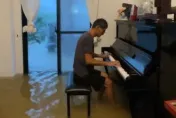 影/凱米豪雨灌家園！台南七股「水上鋼琴師」感慨：何時能海闊天空
