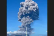 影/暑假赴日注意！九州櫻島「爆炸式噴發」　煙柱直竄4400米高空