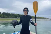 日本第一男公關羅蘭全濕了！跟奧運選手學划船慘落水　昔驚人身分曝光