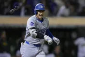 影/9局開轟甩棒狂吼！大谷翔平棒打運動家　無奈道奇吞3連敗