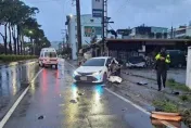 讓人發毛！高雄光明路「鬼月雙撞」13小時內2起車禍　居民驚呼太詭異