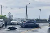 快訊/新北瑞芳小客車打滑衝對向撞2機車　3人受傷女子受困車底命危送醫不治