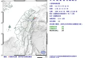 一夜搖3次！04:23宜蘭近海規模3.8「極淺層地震」　最大震度3級