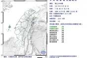 快訊/今早連續地震！花蓮近海規模4.5　最大震度3級