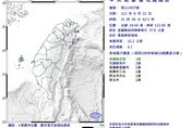 快訊/夜間又震！宜蘭外海21:56規模「4.1極淺層地震」　最大震度3級