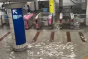 東京暴雨「地鐵大淹水」　日網紅來台搭捷運大讚：用心考慮設計