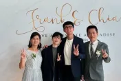 HOOK親姊結婚了！阿滴限動曝光她「超仙顏值」　網驚呼：根本長一樣