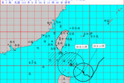 山陀兒11:00增強為中颱！移動慢、暴風圈擴大　北走雨量恐暴增