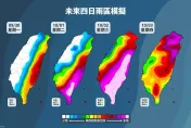 中颱山陀兒估「巔峰狀態」10/1登陸南部！　一圖看懂全台4天風雨程度