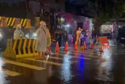 影/強颱山陀兒發威！南迴公路強降雨出現巨大落石　晚間緊急封閉