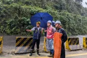 山陀兒挾豪雨戀戀基隆傳多處釀災　謝國樑馬不停蹄到處勘災