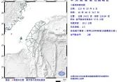 快訊/金門近海16:48地牛翻身！規模4.5小區域地震　最大震度2級