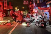 快訊/賠慘了！台中男開到睡著撞8車　烏龜翻險喪命「酒測超標」