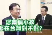 真心話大冒險：「兒子會參加40萬民力」？　顧立雄說看他們能否被召入