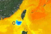 「山陀兒」遺跡？鄭明典曝「留下一團冷海水」　網驚：颱風毀滅區！