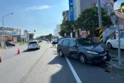 快訊/疑精神不濟釀禍！宜蘭21歲男駕駛休旅車逆衝　釀4車連環撞