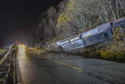 挪威北部驚傳火車翻覆「釀1死4傷」　疑岩石崩落害脫軌