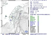 中埔人嚇翻了！37分鐘內連4震　14:56又搖規模4.9極淺層