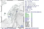 嘉義中埔1天8震！氣象署：一週內恐有規模4以上餘震