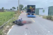 苗栗遶境死亡車禍！騎士擦撞酒駕貨車　頭破血流慘死