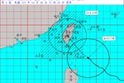 猛颱康芮快摸到台灣陸地！　氣象署估10/31午後風掃全台