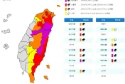 快訊/國家警報！3縣市「超大豪雨」　14縣市小心坍方落石