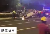 影/又見衝撞！BMW豪車路口失控暴衝致1死4傷　陸翁「油門當剎車」釀禍