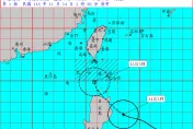 開出針眼挑戰強颱！天兔颱風05:30發布海警　花東、蘭嶼、綠島、屏東恐觸暴風圈