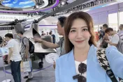 影/中天美女主播鄭亦真珠海航展上接受央視採訪　大讚雙尾蠍B無人機