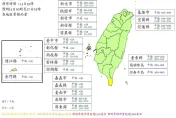 中颱天兔逼近！氣象署公布「台東縣、屏東縣」累積雨量達停班停課標準