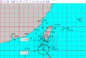 颱風天兔陸警擴大！高屏、台東、恆春半島首當其衝　暴風圈殺來台灣南方近海