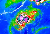 颱風天兔龜速！估今深夜暴風圈觸陸　最終下場「恐在台上空消散」