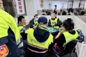 影/全部不要動！棋牌社藏賭場12桌麻將聚賭　警突襲攻堅逮38人送辦