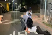 酒精路跑變醉漢亂跑！台中男大生竟想當街「咬耳朵」