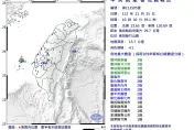 南投竹山4.1地震！震度最大3級　澎湖都有感