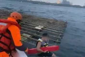 影/追風追浪結果沒力！月牙灣風帆男獨困海上　海巡急救回