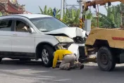 雲林死亡車禍！休旅車自撞分隔島　70歲翁不治、妻骨折