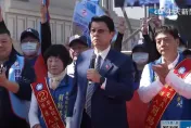 到草屯站台輔選　謝龍介轟綠抹黑、詐騙：連喘氣都在白賊