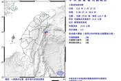 地牛翻身！東部海域09:57規模3.5地震　最大震度2級