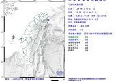 土地公「尾牙」地牛翻身！宜蘭蘇澳20:50規模「3.9極淺層地震」　4縣市有感